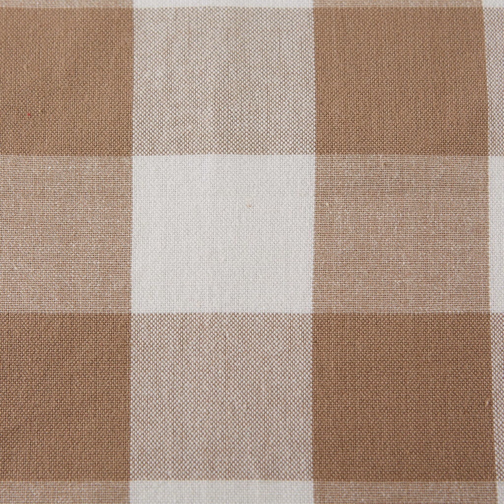 Stone Buffalo Check Tablecloth, 60x84 Cotton Farmhouse Rectangular