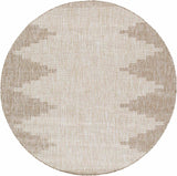 Eris Outdoor Area Rug - Outside Porch Patio Rug Carpet - No Pile Rug - Waterproof Rug - Geometric - 