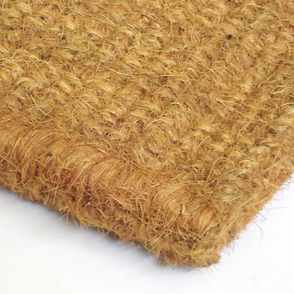 Luxury Coco Coir Doormat - Monogrammed Single Letter Outdoor Front Door Mat - Personalized Housewarming Gift for New