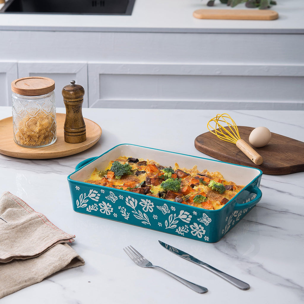 Casserole Dish 9x13 Baking Pan Casserole Dishes For Oven Baking Dish Ceramic Lasagna Pan Baking Dishes For Oven