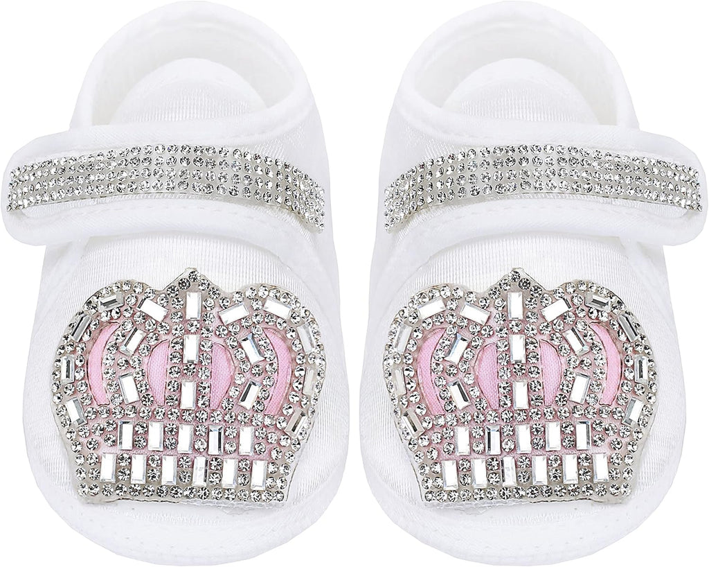 Baby Girl Newborn Jewels Crown Pink Take Me Home Layette 5 Piece Deluxe Gift Set