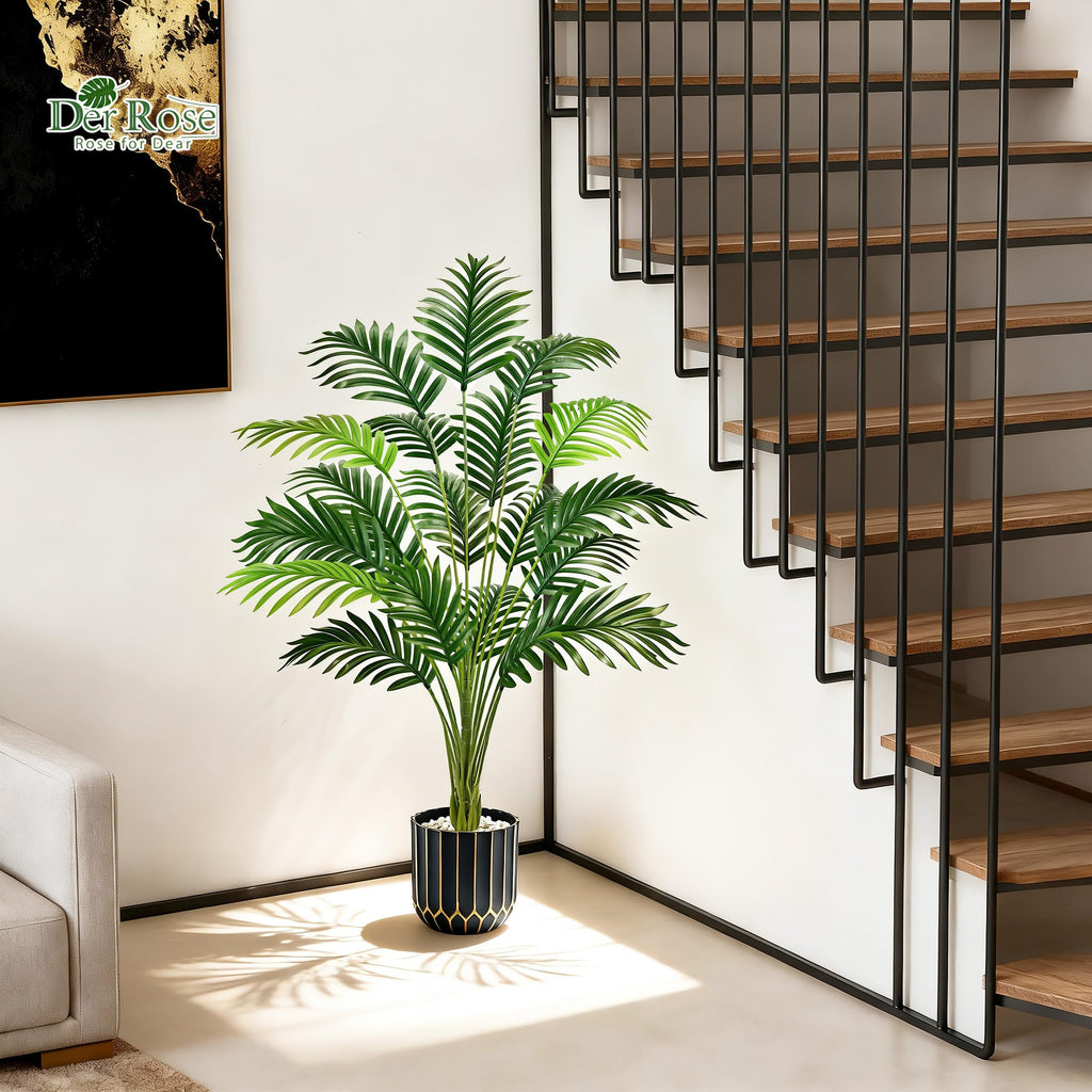 44" Artificial Tropical Palm Tree for Indoor Outdoor Porch Decor