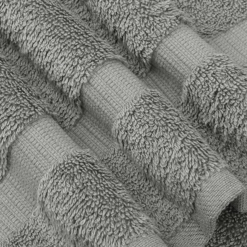 6 Piece Towels Set, 100% Cotton Luxury Turkish Towels , Soft Absorbent Bath Towel Set with 2 Bath Towels 2 Hand