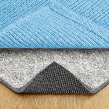 Dual Surface - 5'x7' - 1/4" Thick - Felt + Rubber - Non-Slip Backing Rug Pad - Safe for All Floors - Set of 35