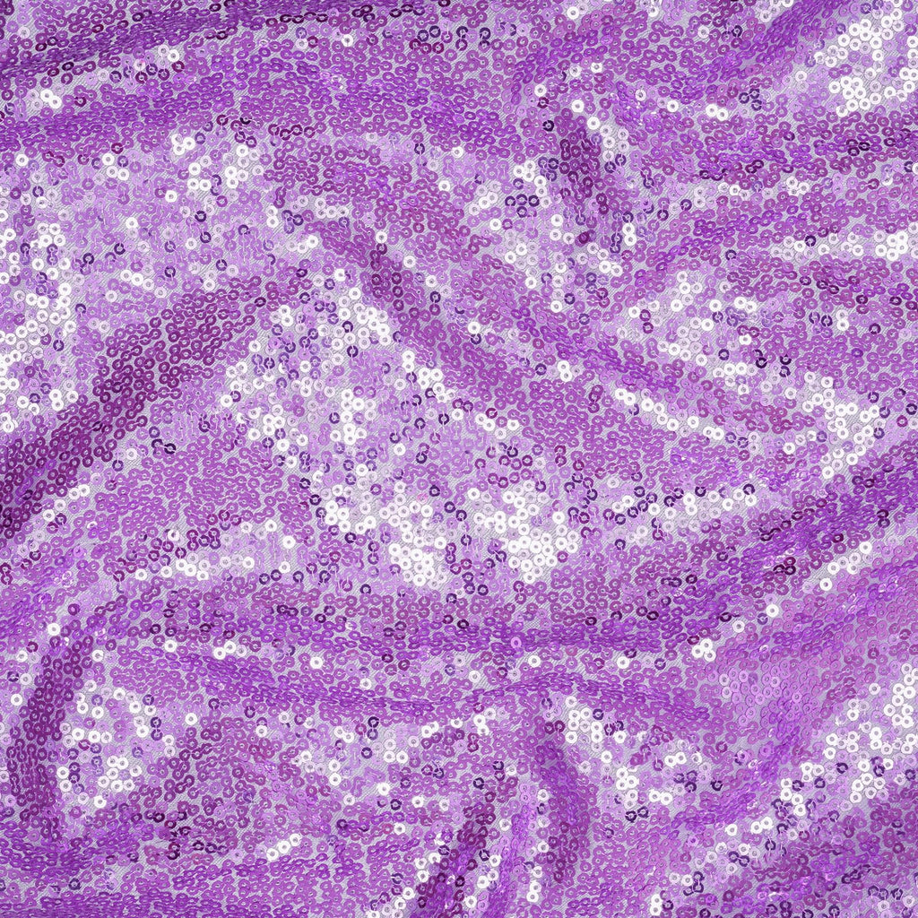 Lavender Sequin Fabric by The Yard, 1 Yard Gold Satin-Backed Thicken Sequin Fabric, 50 Inch Width Glitter Material for