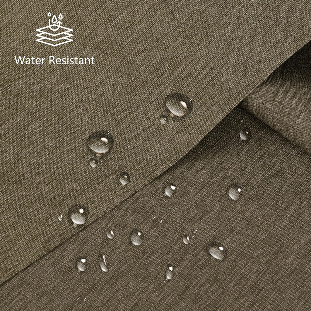 Waterproof Canvas Fabric by The Yard 600D Upholstery Fabric 58x36inch Coffee