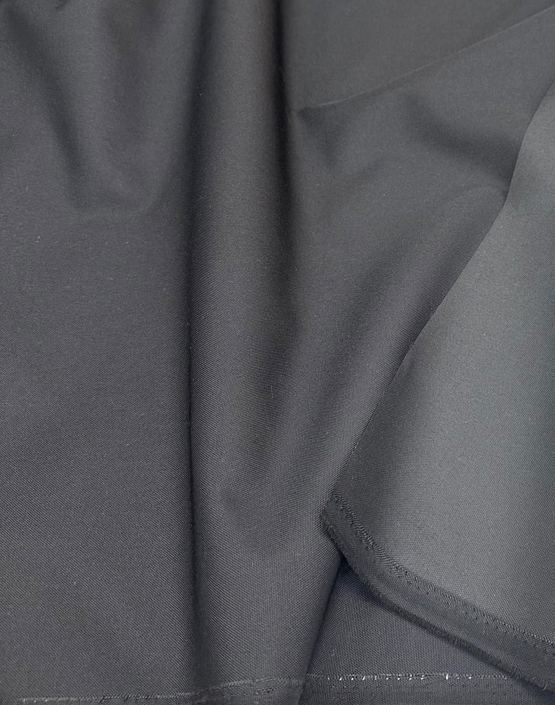 Black 1000D Waterproof Canvas Fabric by The Yard - Heavy Duty Outdoor Indoor Upholstery Fabric Furniture, Boat