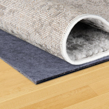 Uni-Luxe Dual Surface Felt and Rubber Non-Slip Rug Pad 1/4" Thick (2' 6" x 10' Runner) - Set of 25