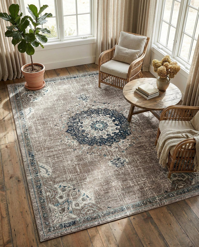 Madeline Rug - 10x14 Gray Medium-Pile Rug