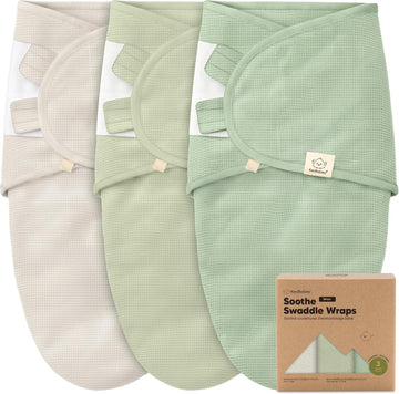 Pack Organic Swaddles for Newborns, Baby Swaddles (Willow)