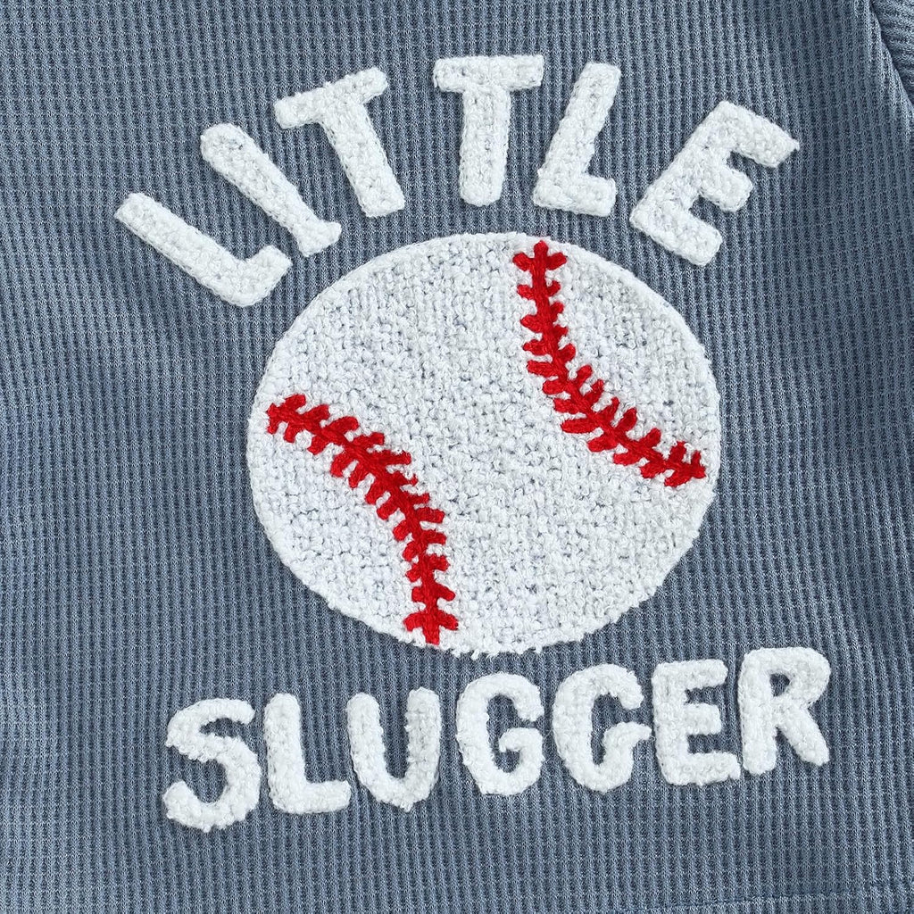 Toddler Baby Boy Summer Clothes Baseball Golf T-Shirt Shorts Set