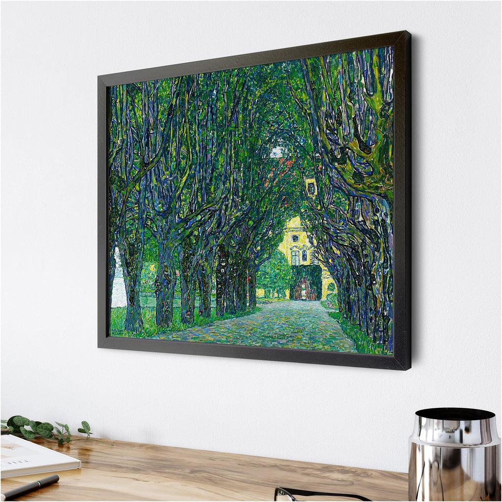 Avenue to Schloss Kammer by Gustav Klimt, Unframed Canvas Poster