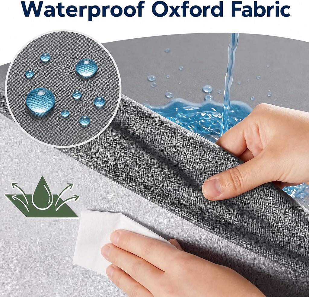 Outdoor Waterproof Dog Bed Large Sized, Washable Creat Pad