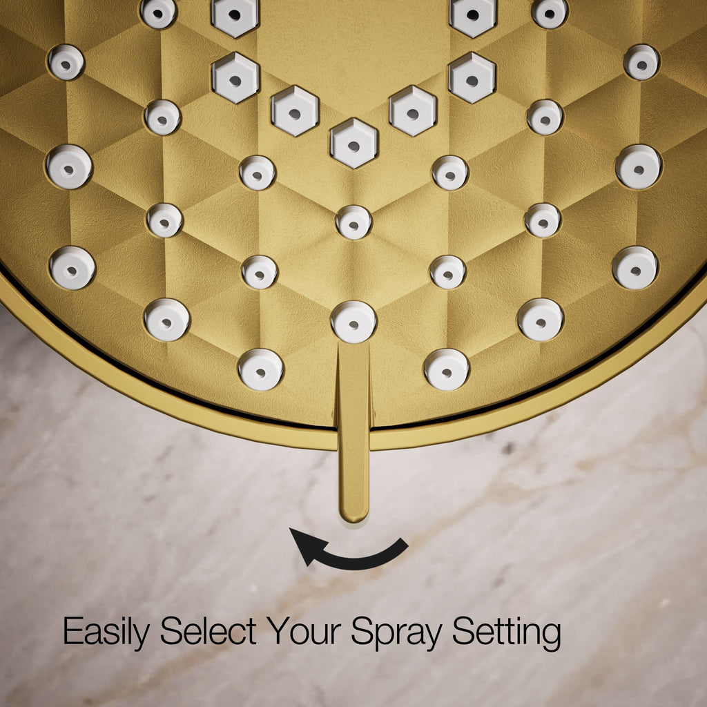 72418-G-2MB Awaken G90 Three-function showerhead, 1.75 gpm, Vibrant Brushed Moderne Brass