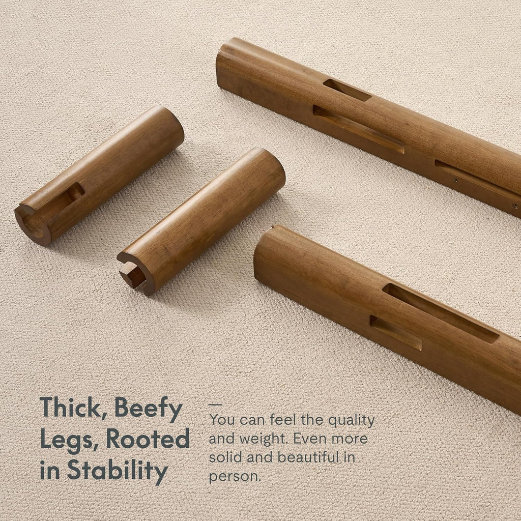 Hako G2 Japanese Joinery Bed Frame Queen, No-Tool Assembly