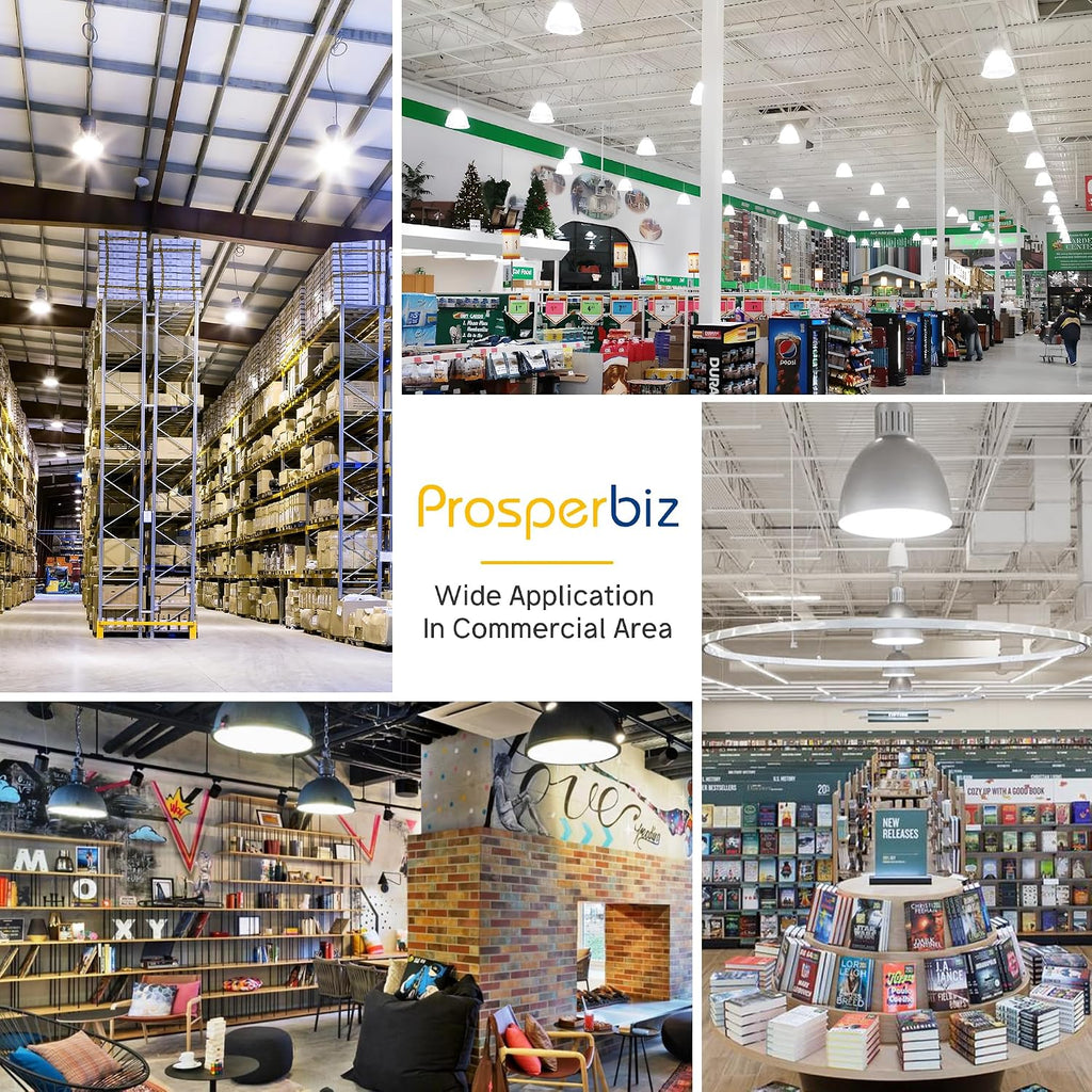 300W Equivalent Super Bright A23 LED Light Bulbs, Daylight White 5000K