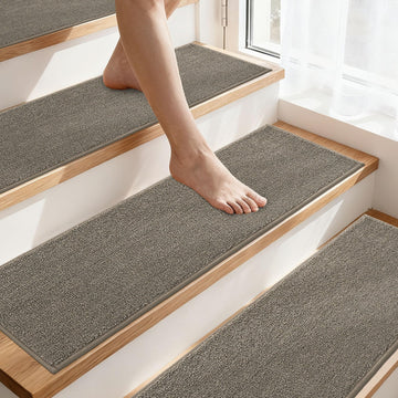 Non-Slip Carpet for Wooden Steps, 4Pc