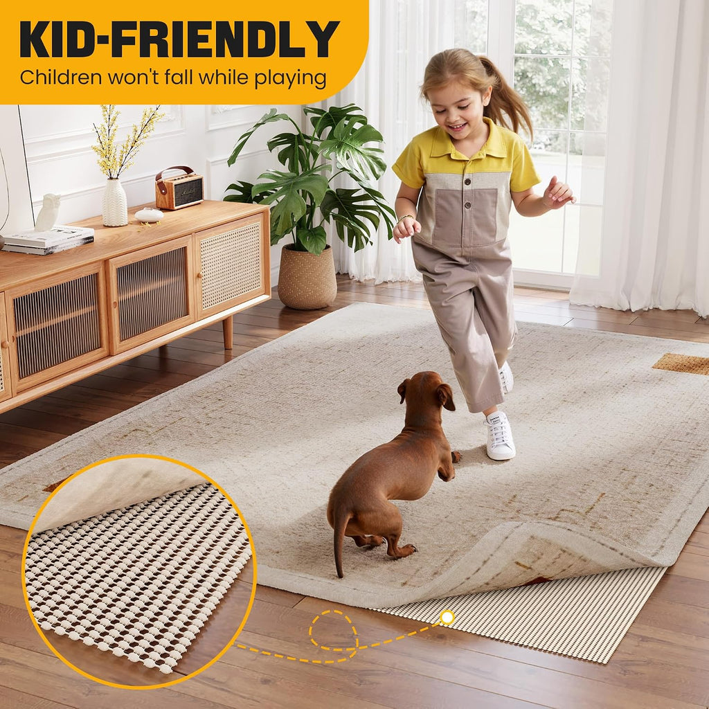 Non-Slip Rug Pad Gripper 9x12 Ft