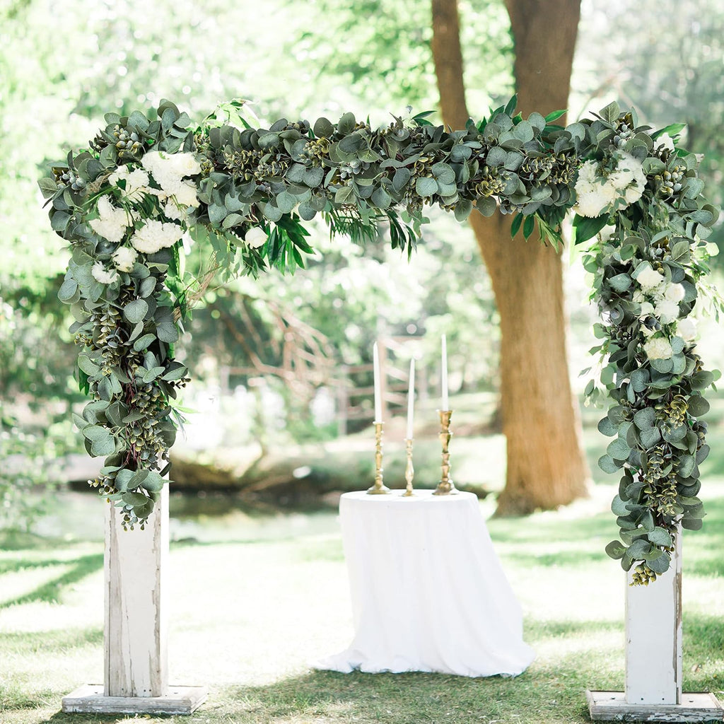 Eucalyptus Garland Lush Artificial Greenery Faux Vines