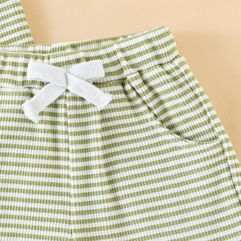 Toddler Boy Clothes Baby Summer Outfit Striped Shirt Shorts