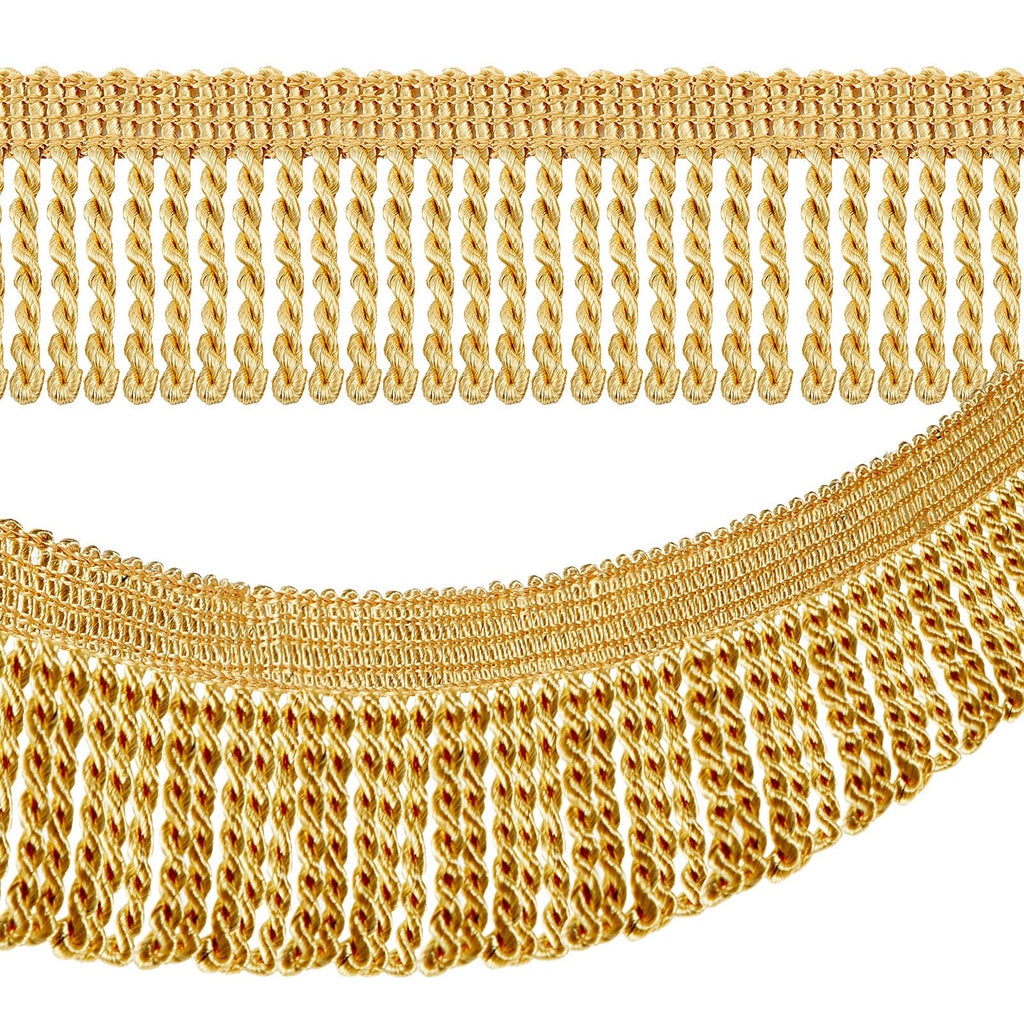 Fringe Trim for Curtains Sofa Decor, 12 Yards, Gold - 12 Yards