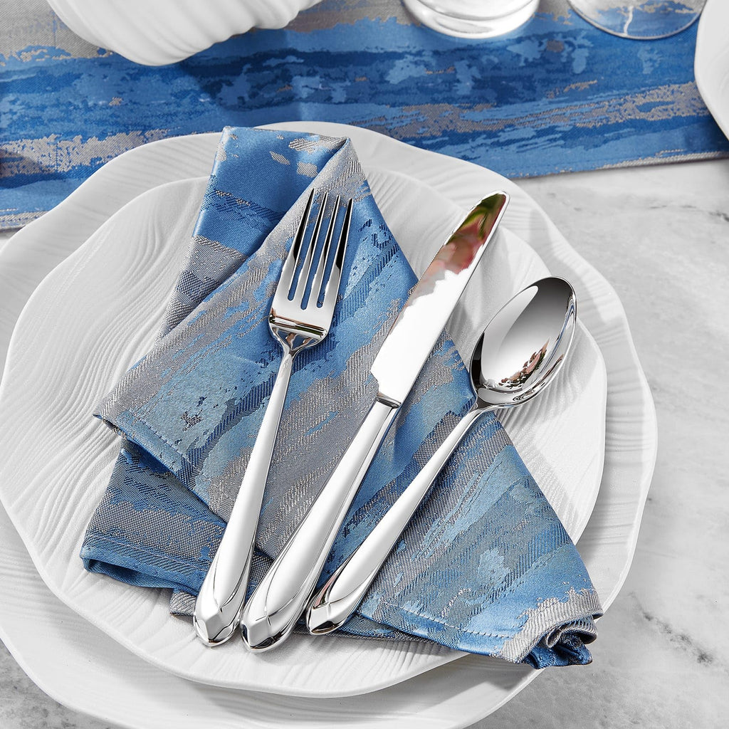 Premium Astra 20/45/65-Piece Silverware Set (45, Silver)