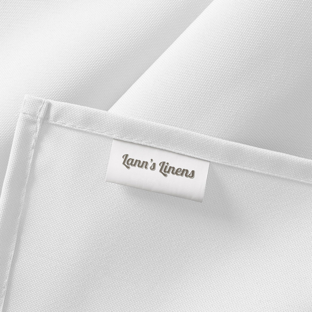60 x 102 Inch Rectangular Tablecloth, Washable Polyester Fabric Table Cloth for Dining Tables, Parties, Restaurants
