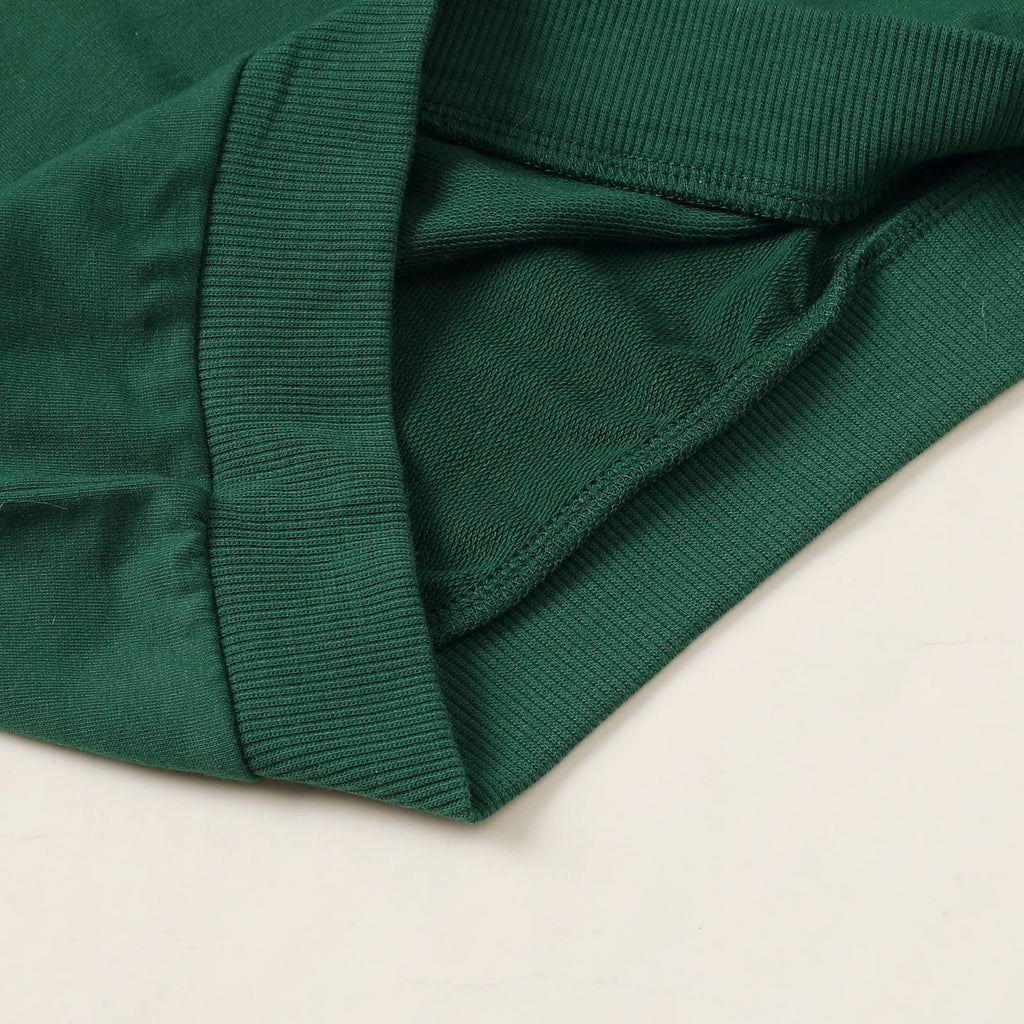 Toddler Sweatsuit 2 PCS Long Sleeve Sweatshirt & Pants Set Green