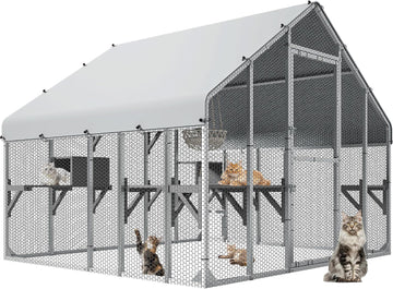 94 Inch Outdoor Cat Enclosure