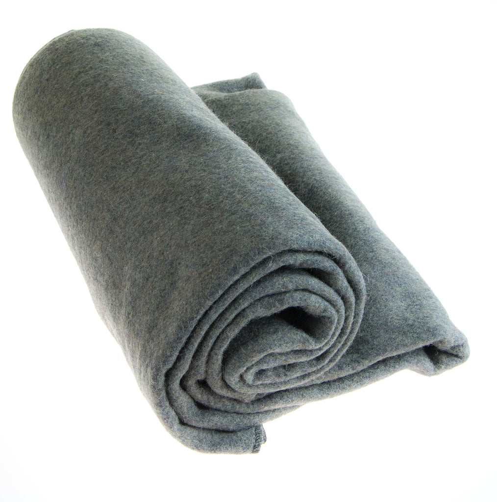 SE Grey 64" x 84" 4-lb. Warm Blanket with 80% Wool