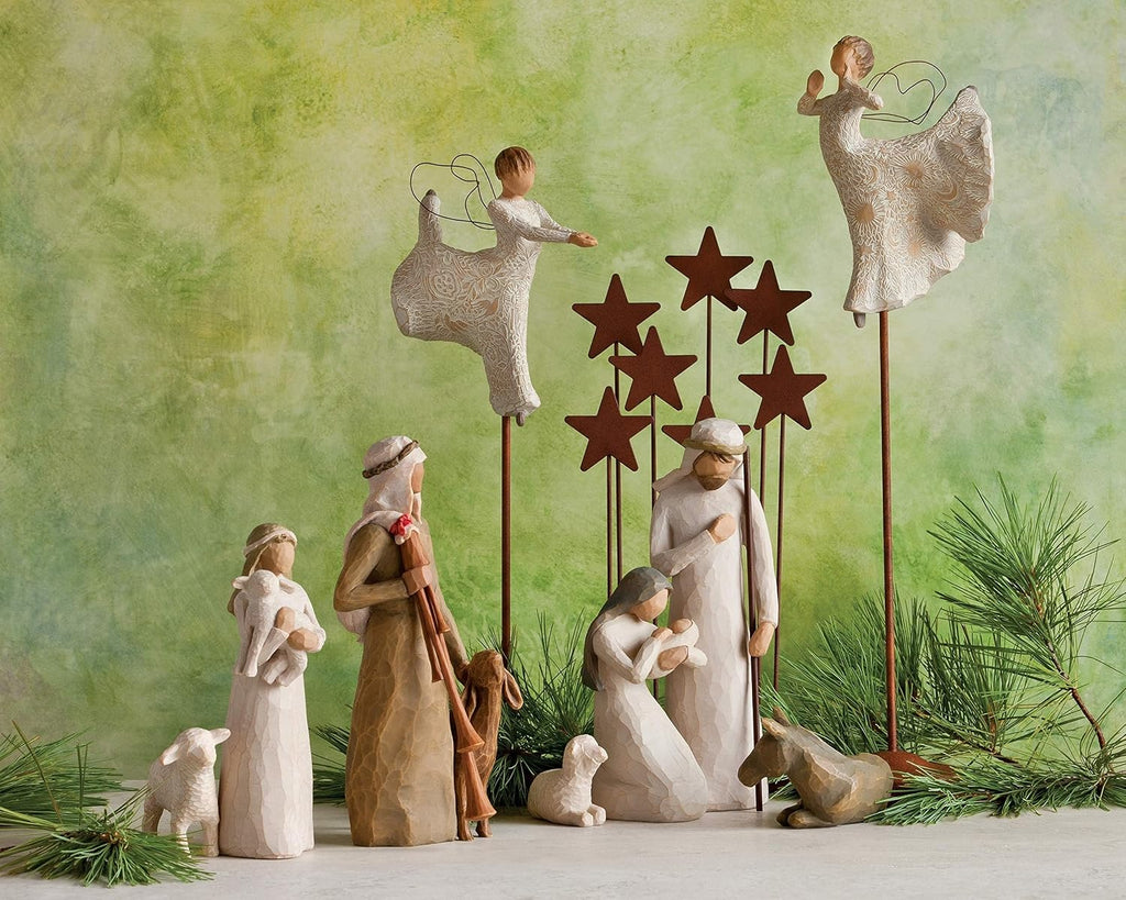 Zampognaro Shepherd, Sculpted Hand-Painted Nativity Figure