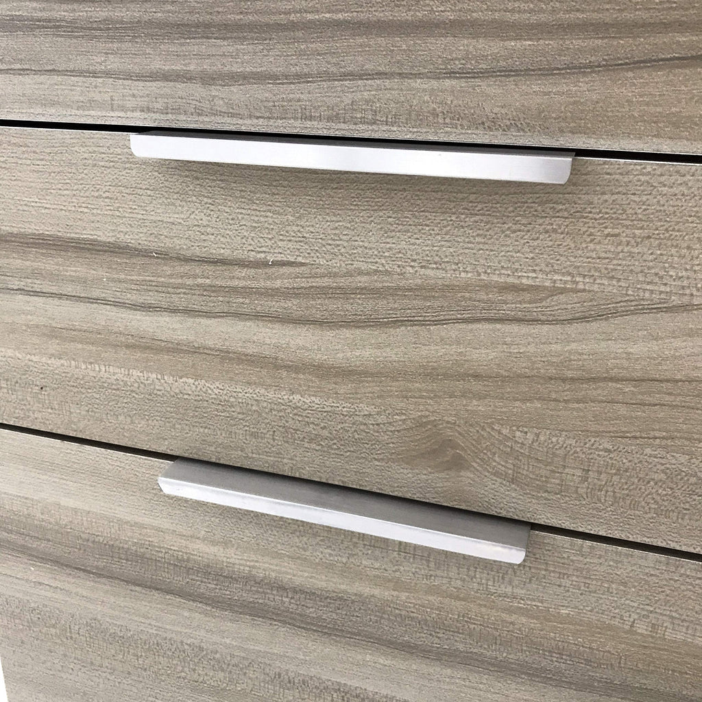 Cabinets Drawers Edge Pulls - 12-Pack, 2" Overall Length, Brushed Nickel, Concealed Tab Pulls Garage Cabinet Drawers