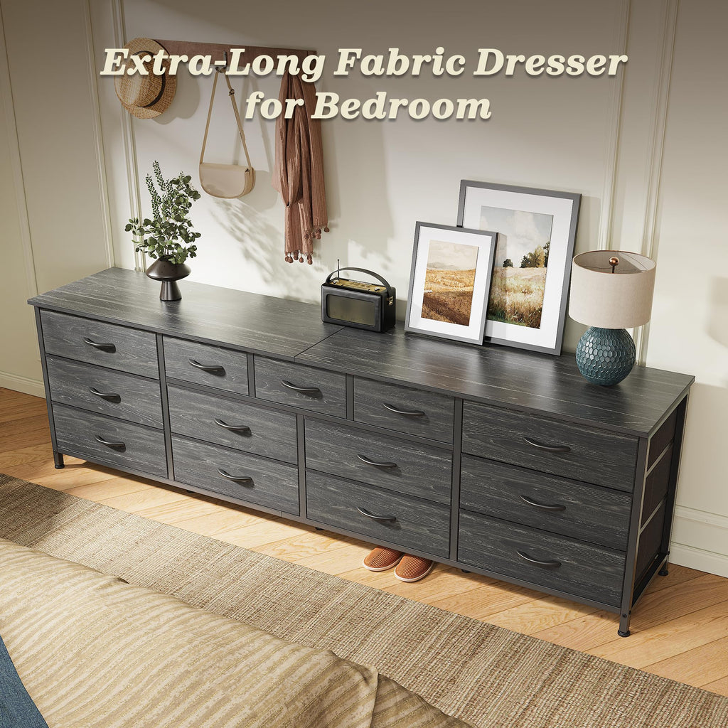 70 Inch Long Dresser, TV Stand for 65, 75, 80 Inch TV