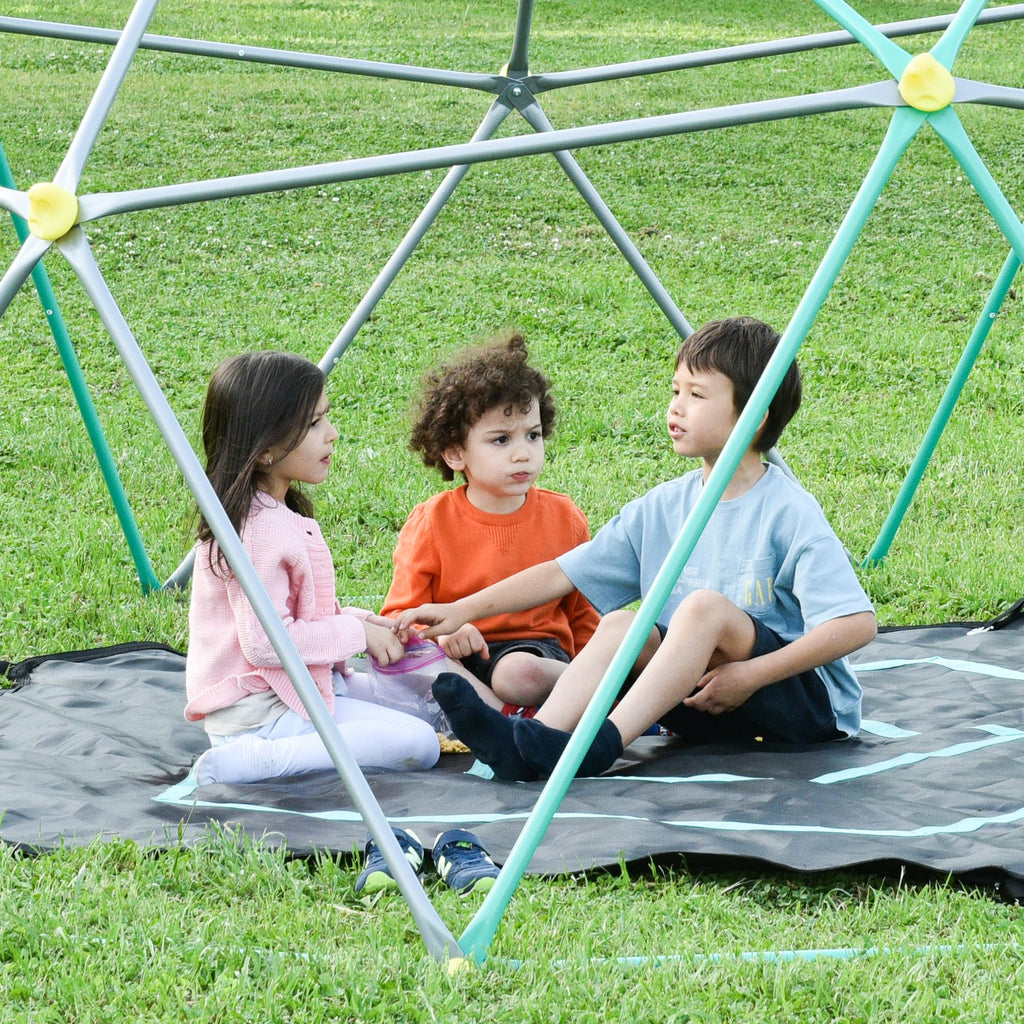 12FT Dome Climber, Outdoor Playground Climbing Dome Jungle Gym