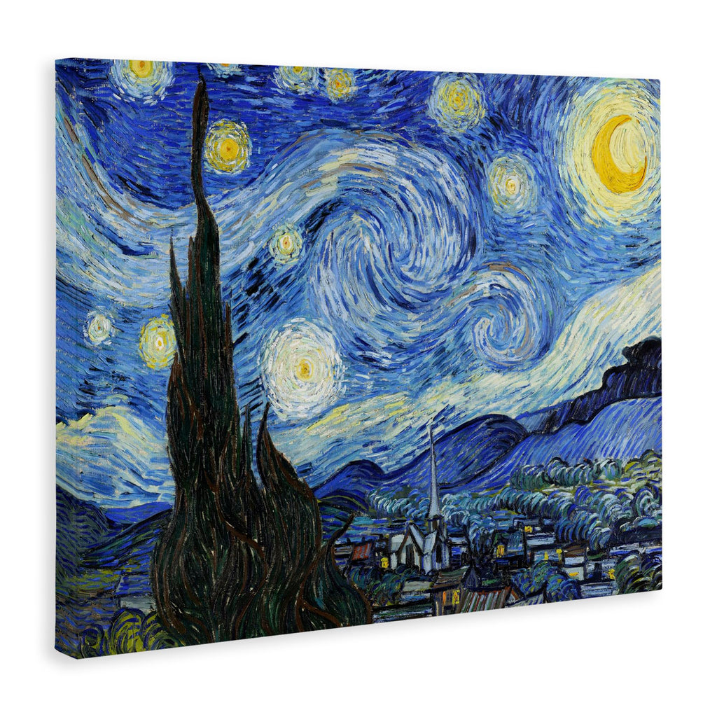 Starry Night Post, 36 x 48 Inch Canvas Wall Art