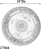 24in Cherub Sky Ceiling Medallion
