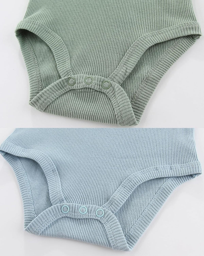 Bodysuits Ribbed Mix Summer Boy Girl Clothes pack