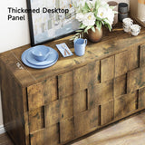 60" Sideboard Buffet Cabinet with Storage