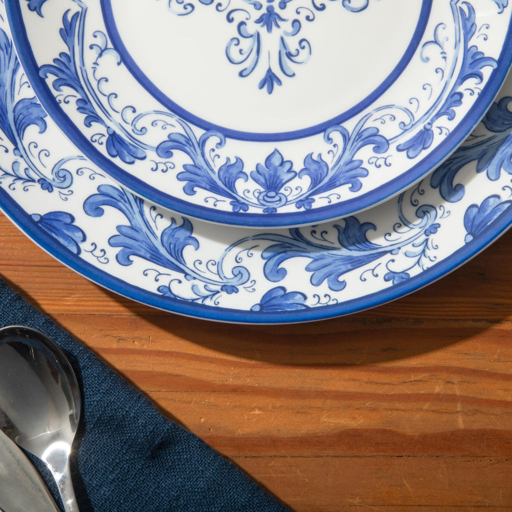 Kitchen Essentials Plates and Bowls Set, 12 Piece Dinnerware