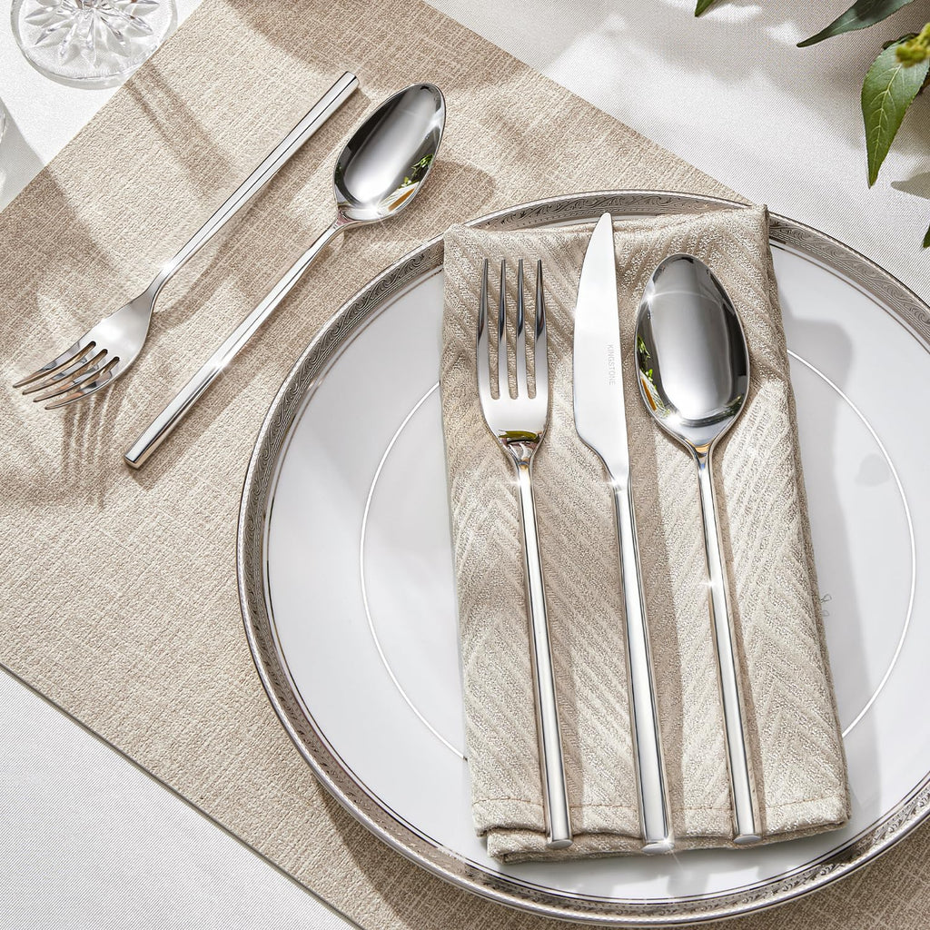 20-Piece Silverware Set, 18/10 Stainless Steel