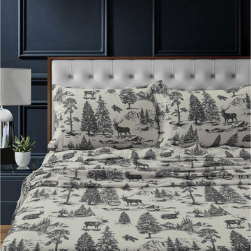 Flannel Sheets Twin XL Size - 100% Cotton Flannel Sheet Set, 200 GSM Deep Pocket Twin XL Flannel Sheets, 3 Piece