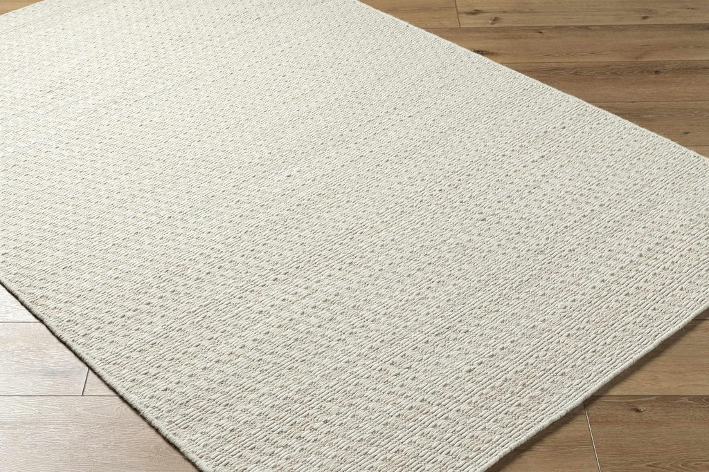 Amethyst Wool Living Room, Bedroom Area Rug - Striped Plain - Traditional Transitional Modern Minimalist Scandinavian