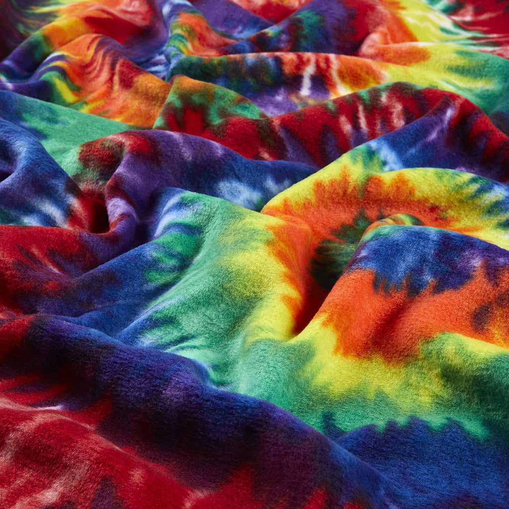 Tie Dye Anti-Pill Premium Fleece Fabric By The Yard