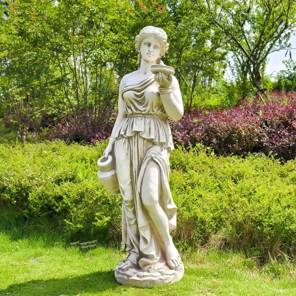 46'' High Large Nymph Statue Goddess Hebe Garden Sculpture
