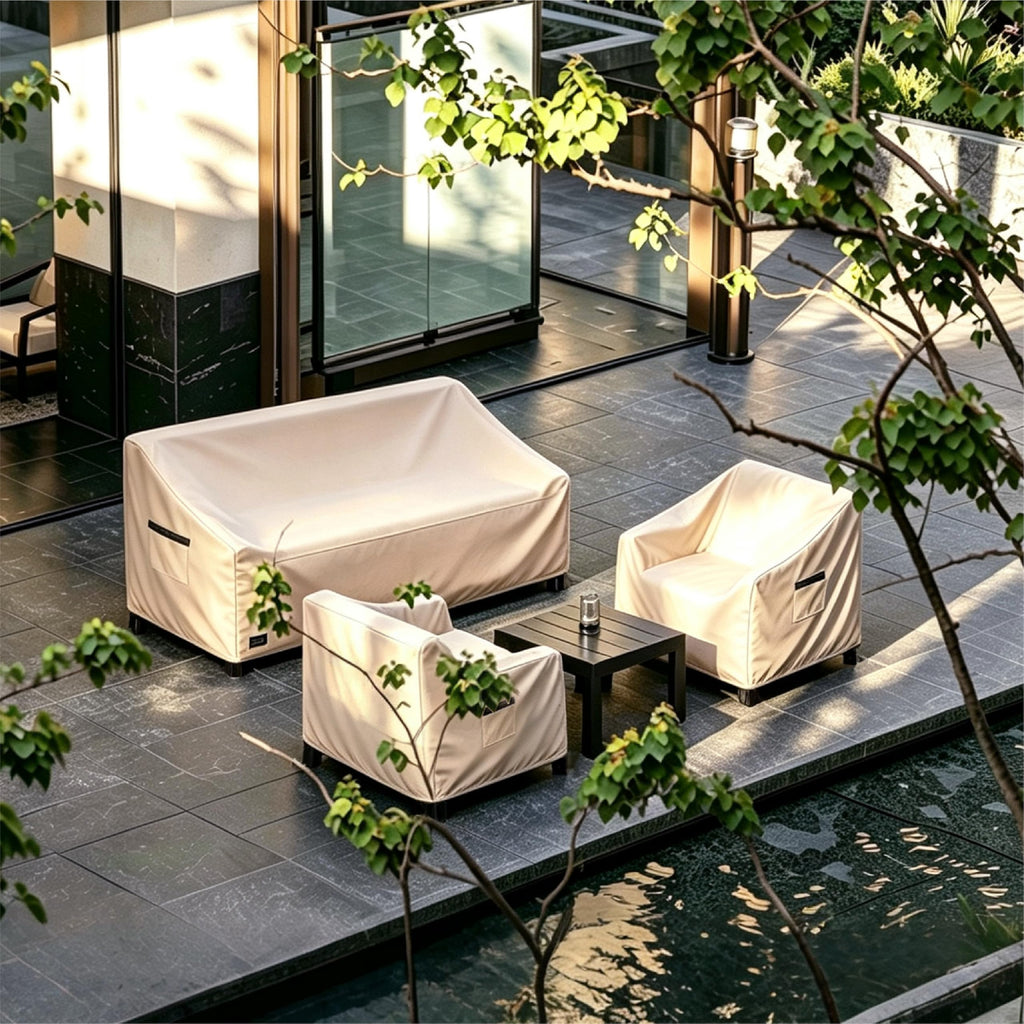 3-Seater Outdoor Couch Cover, 85Wx38Dx35H inches Outdoor Furniture Covers Waterproof, 100% Waterproof Heavy Duty Patio