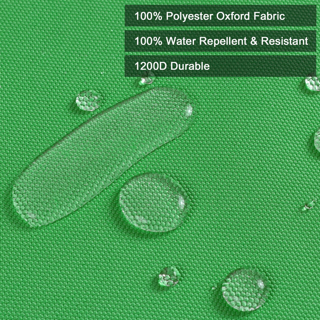 Waterproof Canvas Fabric by The Yard 1200D Upholstery Fabric 15 Yard Green