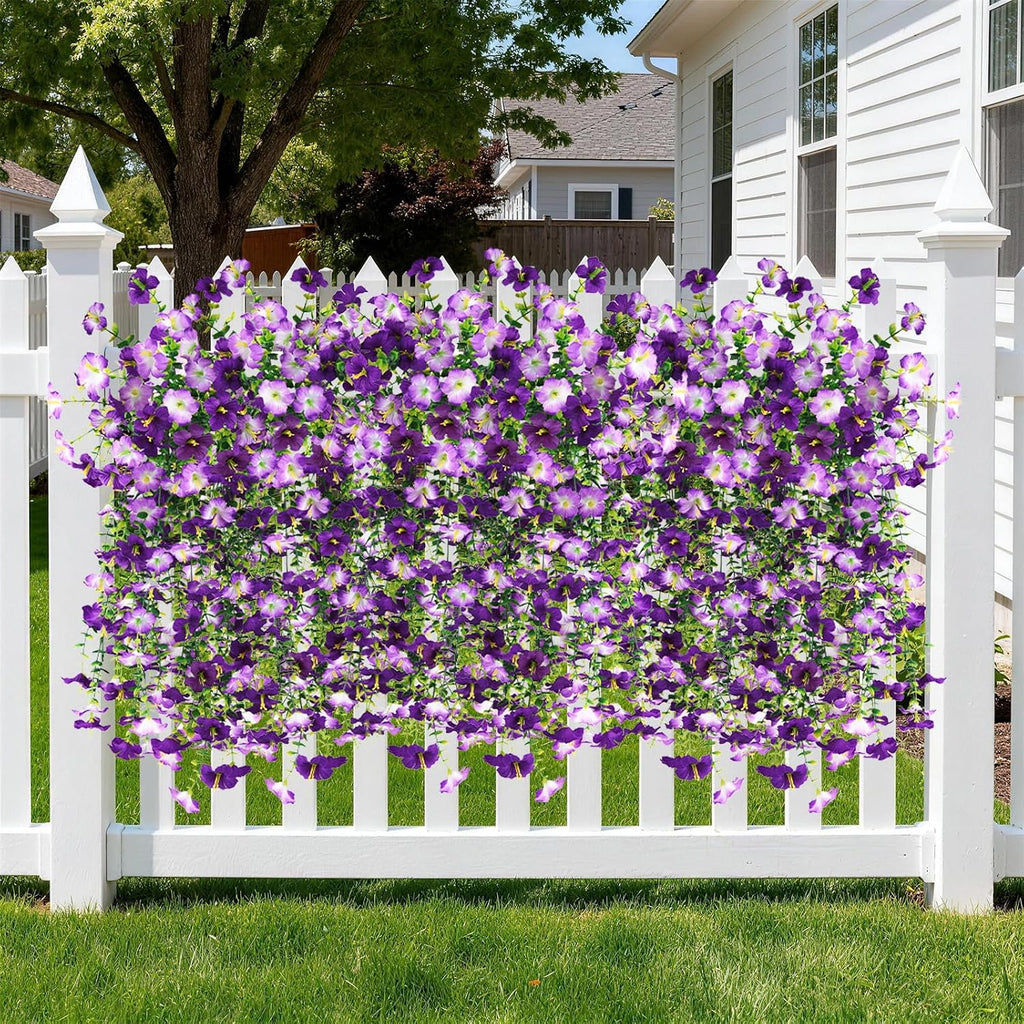 Artificial Fake Flowers Plants Spring Summer Decoration - Set of 2