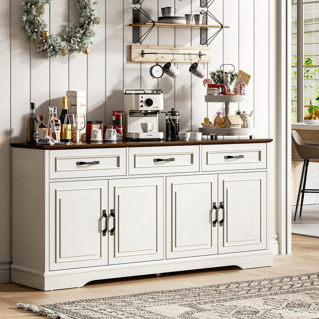 66" Large Sideboard Buffet Cabinet with Storage