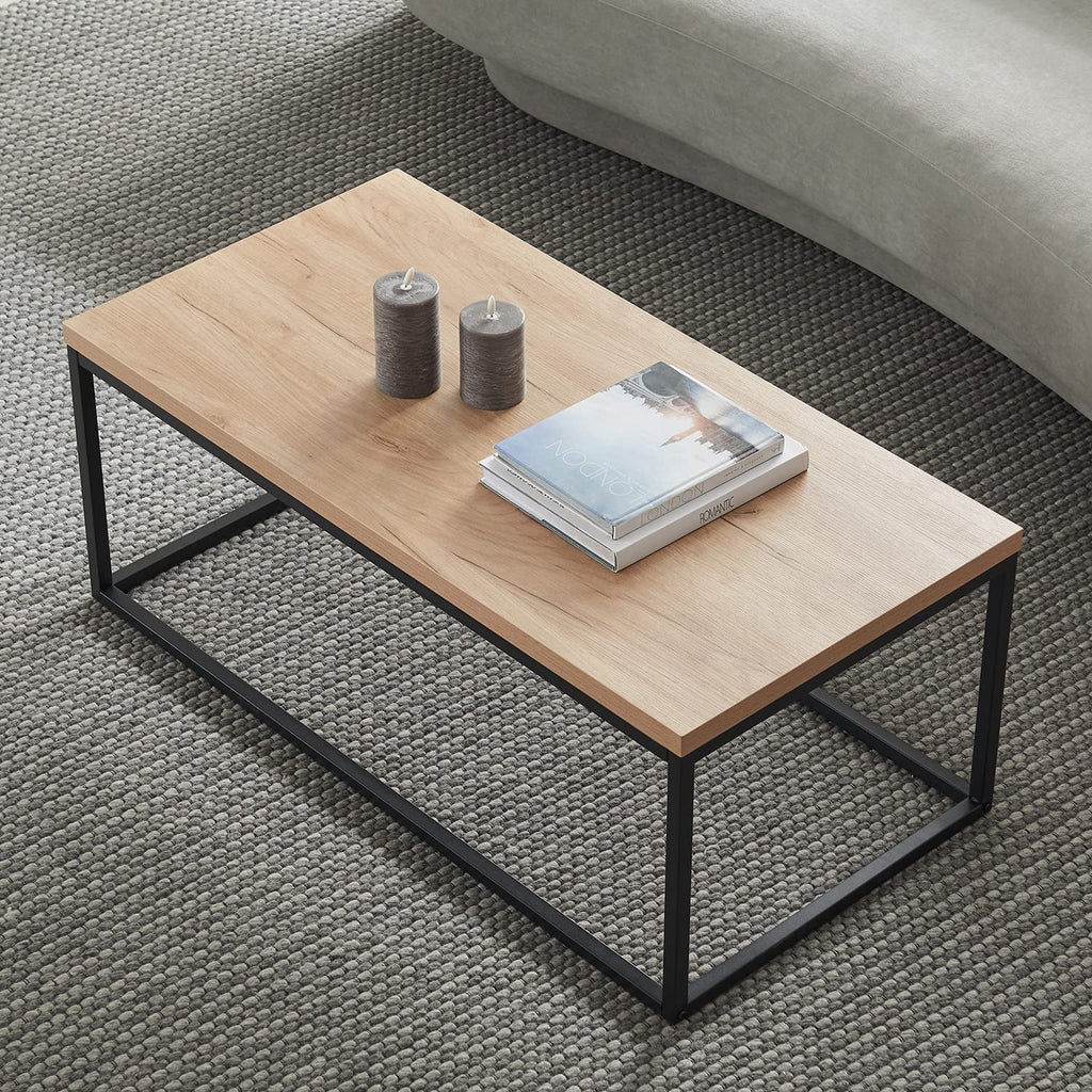 Natural Oak Coffee Table, 40"