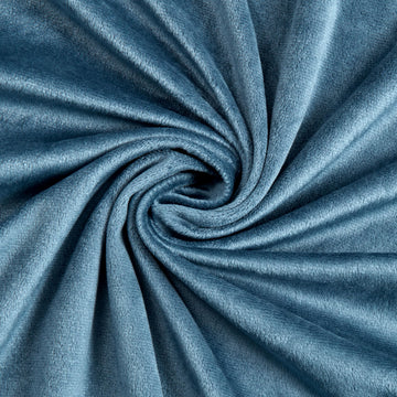 Navy Blue Minky Fabric by the Yard, 65" Wide, 1 Yard